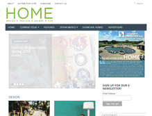 Tablet Screenshot of cvhomemag.com